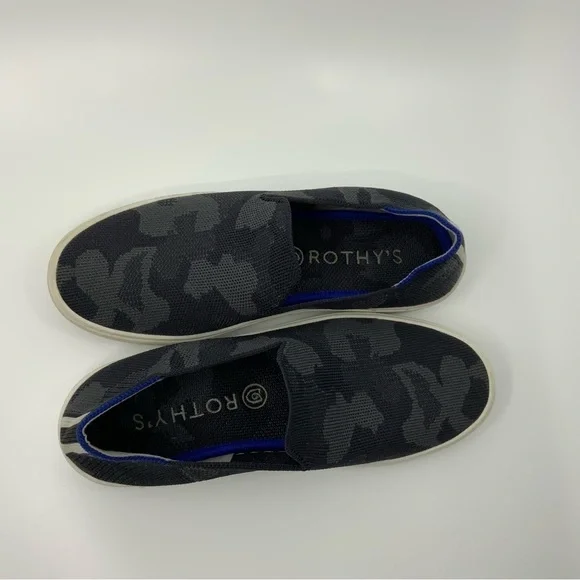 ROTHY’S grey‎ animal print loafers. - Picture 9 of 16